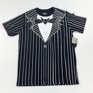 Disney Nightmare Before Christmas Jack Skellington Costume Tee T Shirt